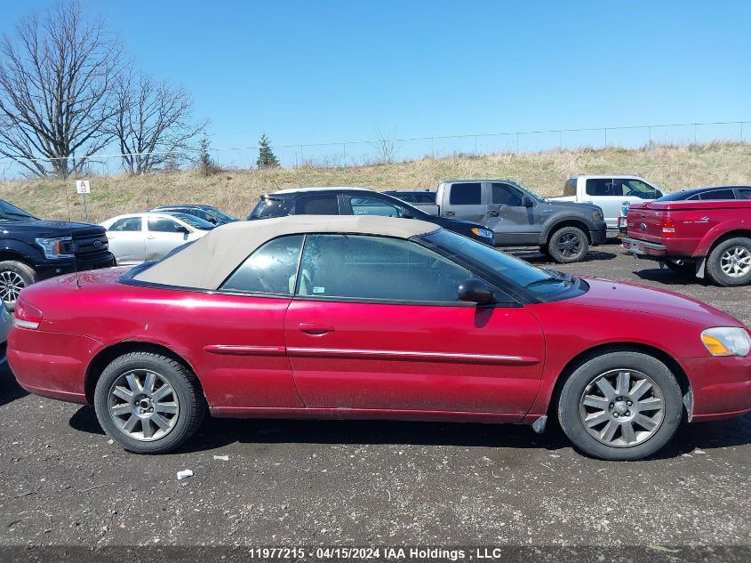 2006 Chrysler Sebring Limited VIN: 1C3EL65R36N282092 Lot: 11977215