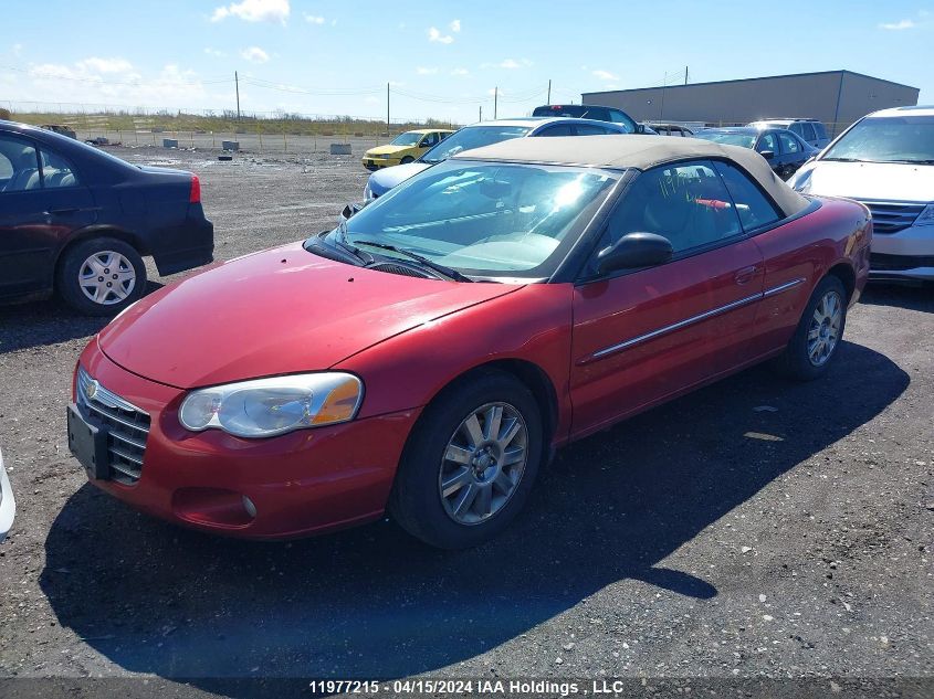 2006 Chrysler Sebring Limited VIN: 1C3EL65R36N282092 Lot: 11977215