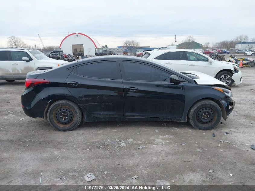 2015 Hyundai Elantra Gl VIN: 5NPDH4AE1FH606799 Lot: 11977275