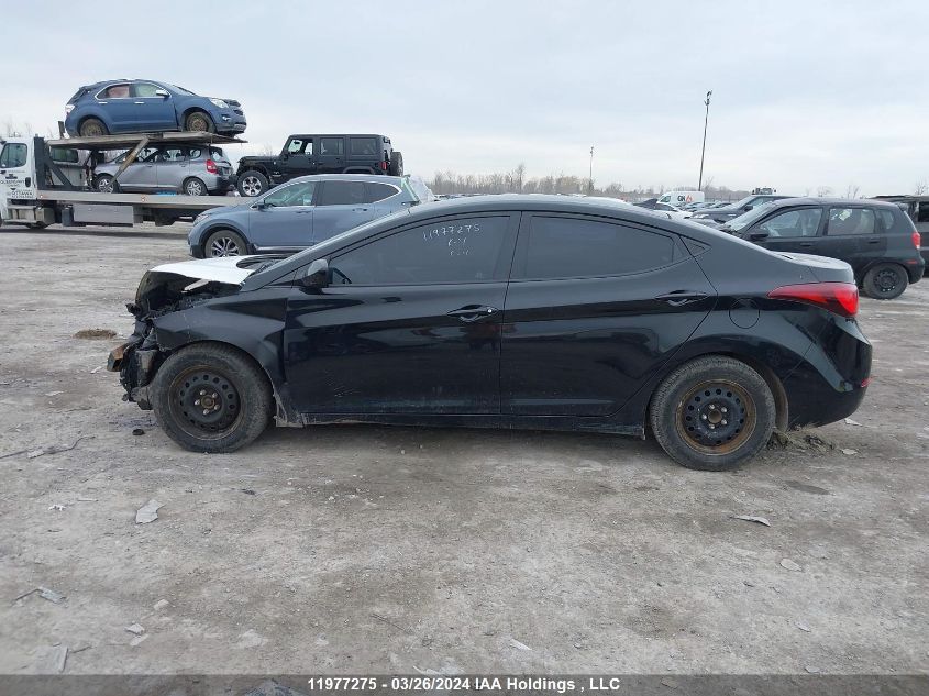 2015 Hyundai Elantra Gl VIN: 5NPDH4AE1FH606799 Lot: 11977275