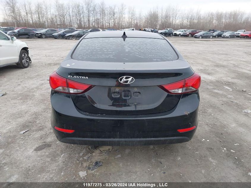 2015 Hyundai Elantra Gl VIN: 5NPDH4AE1FH606799 Lot: 11977275