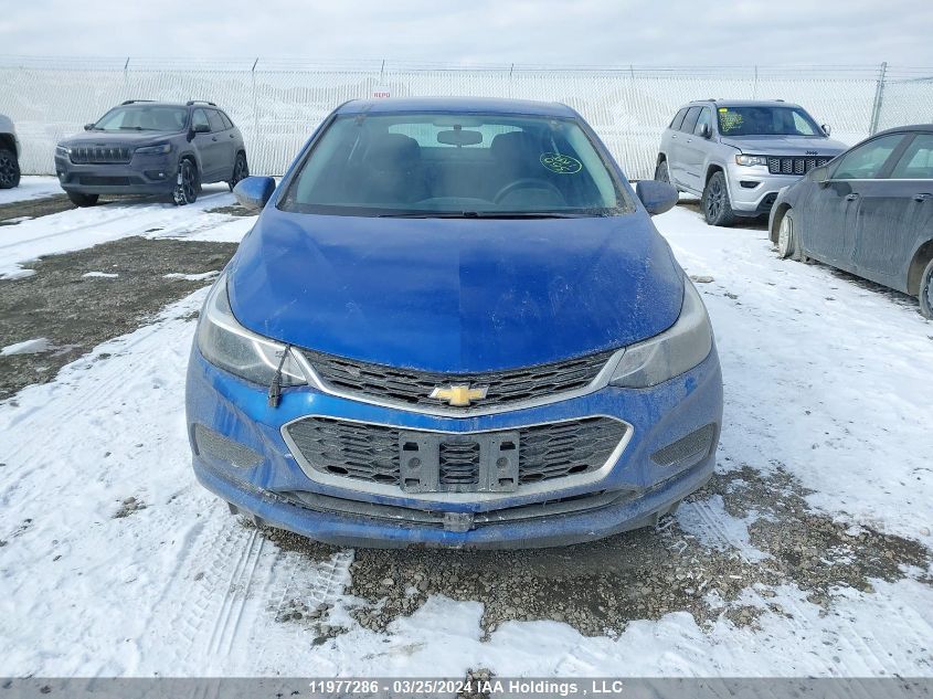 2017 Chevrolet Cruze Lt VIN: 3G1BD5SM7HS544602 Lot: 39240576