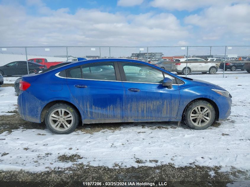 2017 Chevrolet Cruze Lt VIN: 3G1BD5SM7HS544602 Lot: 39240576