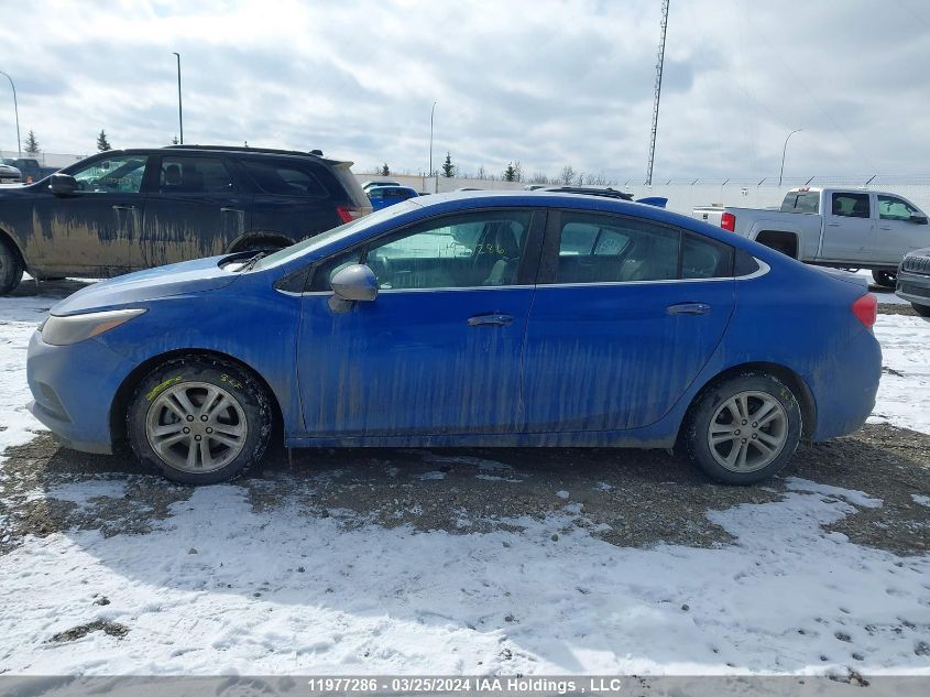 2017 Chevrolet Cruze Lt VIN: 3G1BD5SM7HS544602 Lot: 39240576