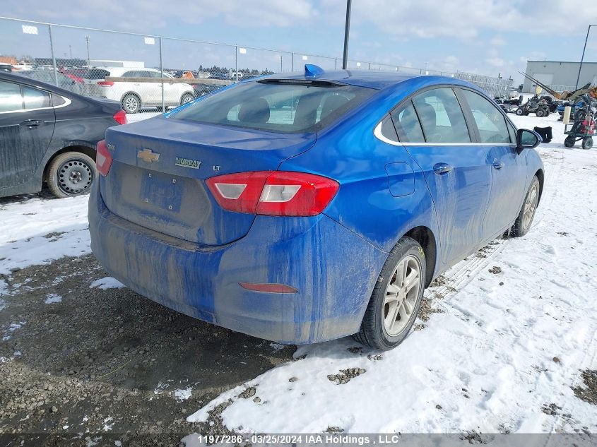 2017 Chevrolet Cruze Lt VIN: 3G1BD5SM7HS544602 Lot: 39240576
