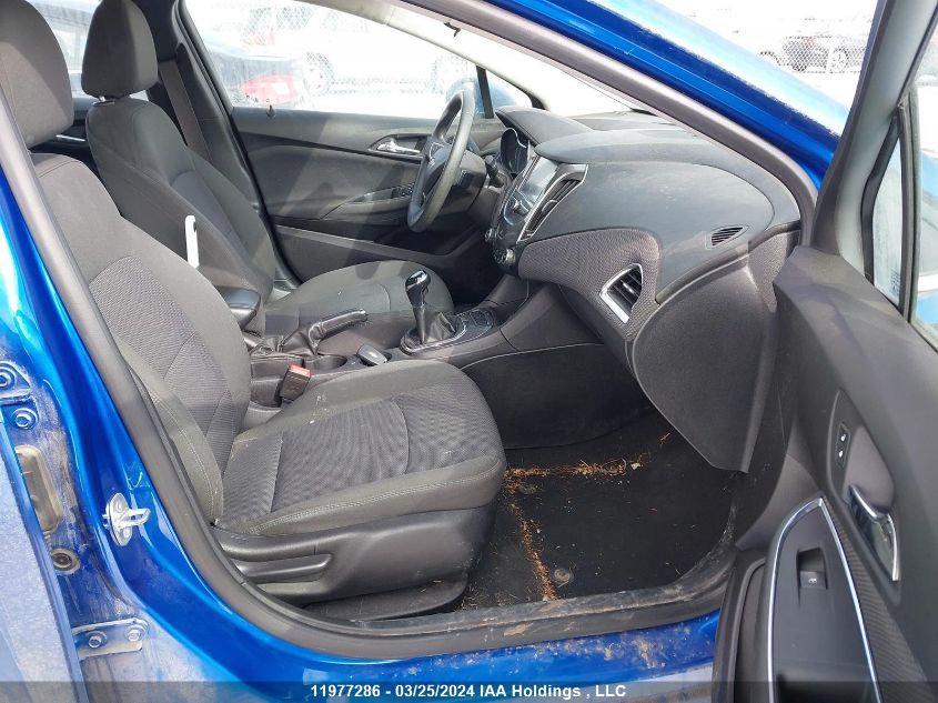 2017 Chevrolet Cruze Lt VIN: 3G1BD5SM7HS544602 Lot: 39240576