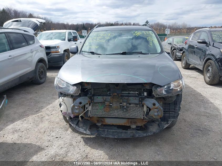 2012 Mitsubishi Outlander Es VIN: JA4AT2AW6CU601561 Lot: 45965744