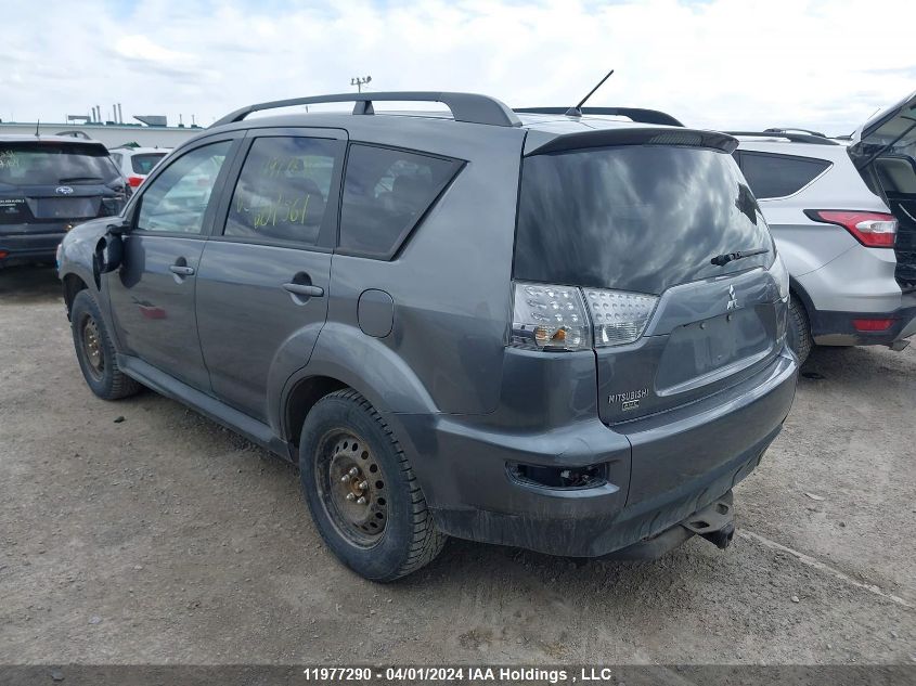 2012 Mitsubishi Outlander Es VIN: JA4AT2AW6CU601561 Lot: 45965744