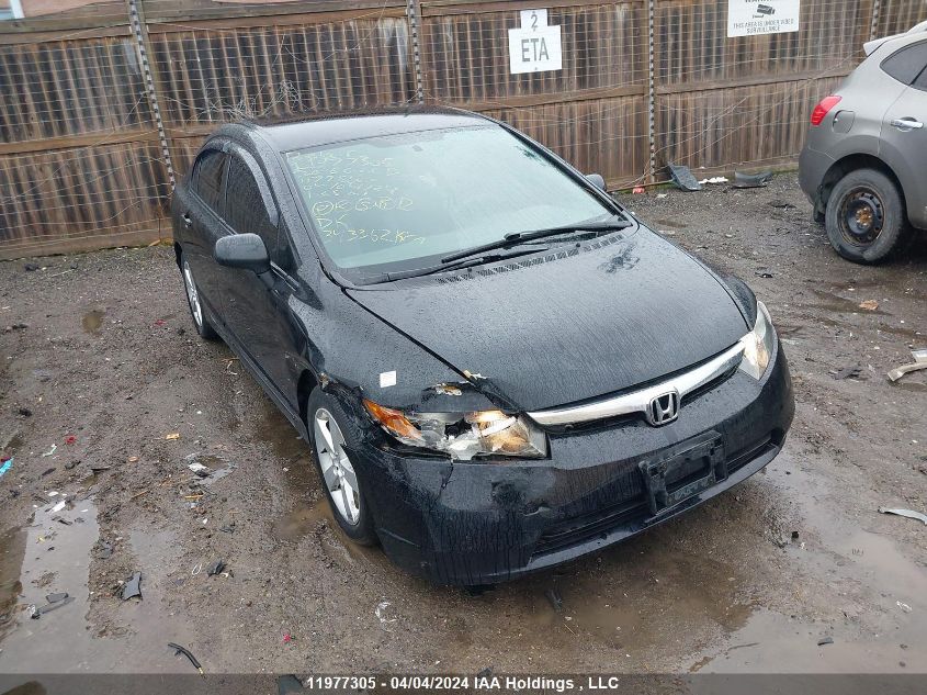 2008 Honda Civic Dx-G VIN: 2HGFA16428H117286 Lot: 11977305