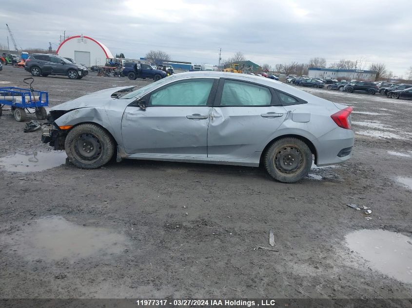 2017 Honda Civic Sedan VIN: 2HGFC2F55HH011827 Lot: 11977317