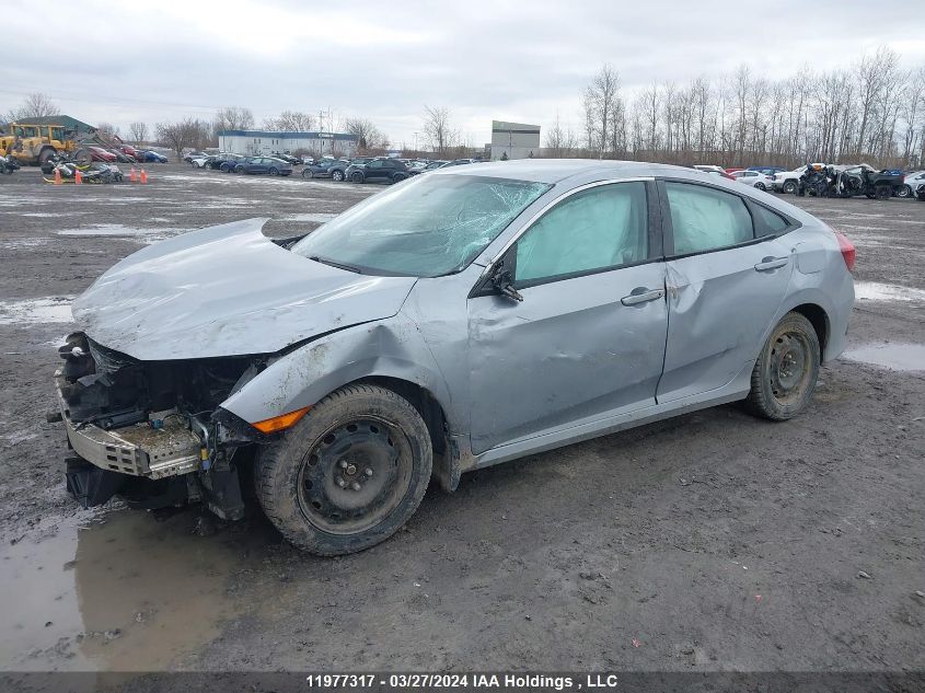 2017 Honda Civic Sedan VIN: 2HGFC2F55HH011827 Lot: 11977317