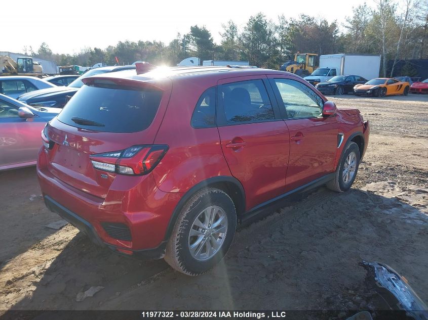 2022 Mitsubishi Rvr Se/Sel/Le/Gt VIN: JA4AJVAW1NU602224 Lot: 39258901