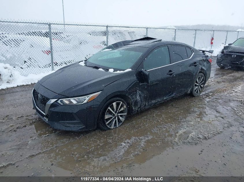 2022 Nissan Sentra VIN: 3N1AB8CV1NY224771 Lot: 11977334