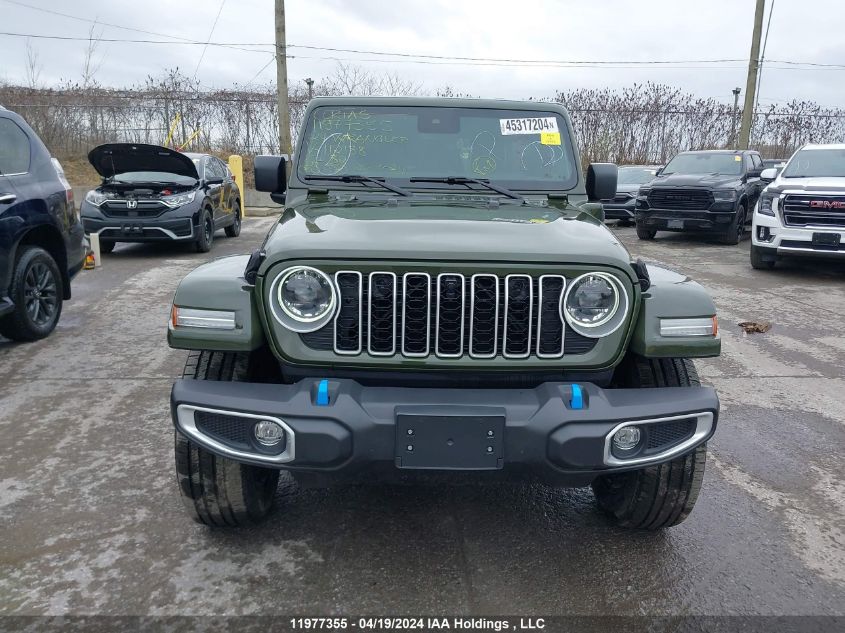 2024 Jeep Wrangler Sahara 4Xe VIN: 1C4RJXP68RW112188 Lot: 11977355