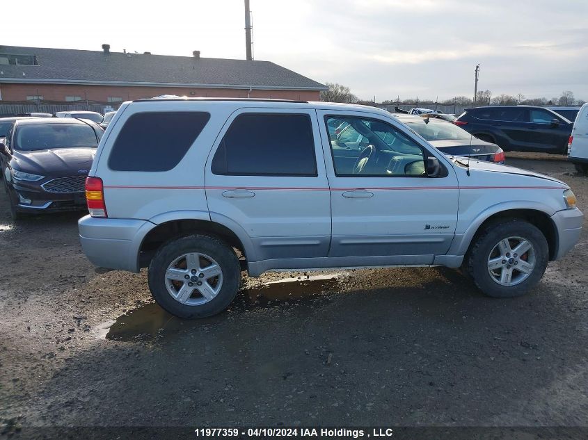 2006 Ford Escape Hybrid VIN: 1FMYU95H26KD37322 Lot: 11977359