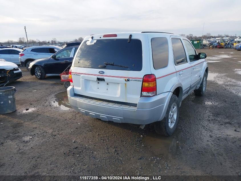 2006 Ford Escape Hybrid VIN: 1FMYU95H26KD37322 Lot: 11977359