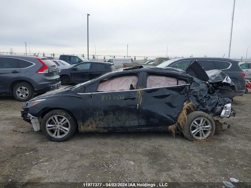 2018 Chevrolet Cruze Lt VIN: 1G1BE5SM9J7193337 Lot: 11977377