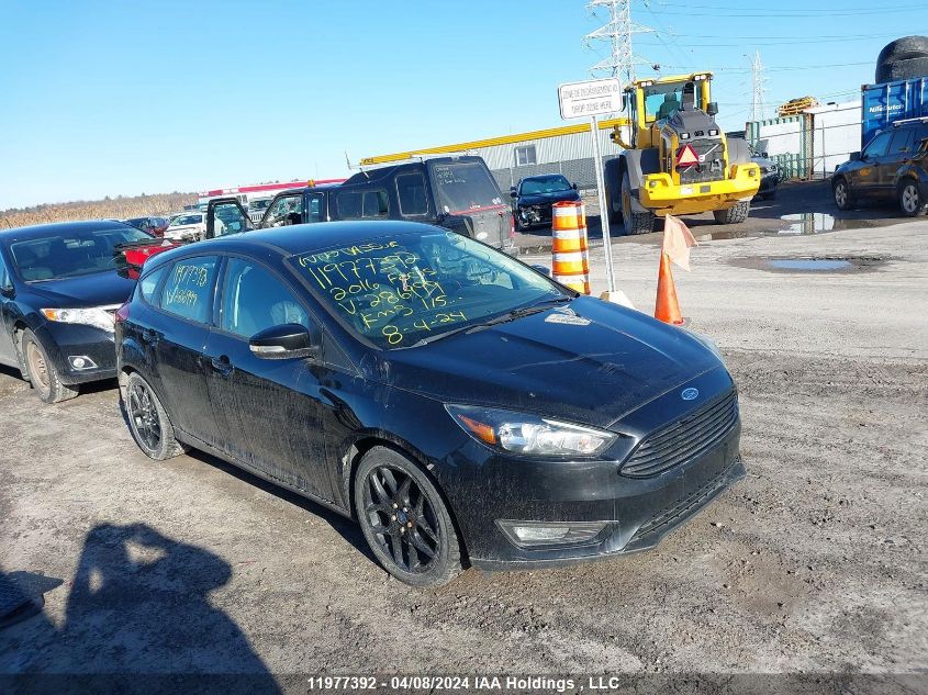 2016 Ford Focus VIN: 1FADP3K21GL286999 Lot: 11977392