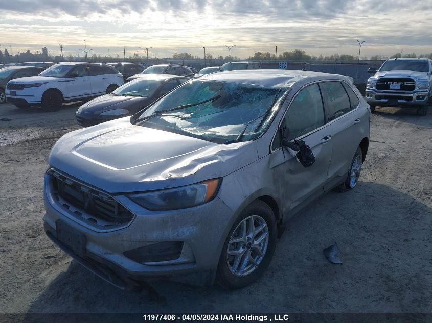 2022 Ford Edge Sel VIN: 2FMPK4J94NBA60555 Lot: 11977406