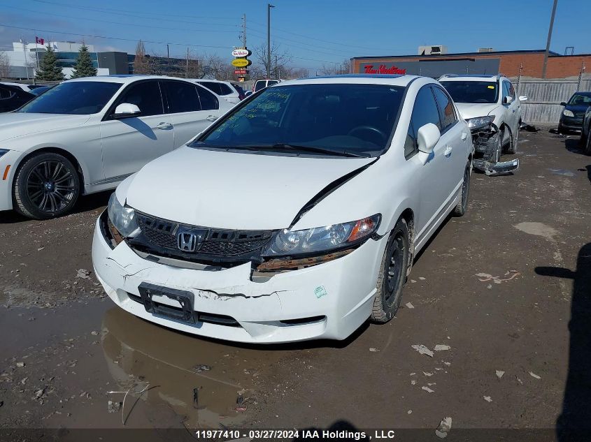 2009 Honda Civic VIN: 2HGFA16649H036308 Lot: 11977410