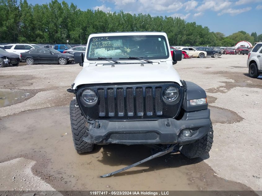 2020 Jeep Wrangler Unlimited Willys Edition VIN: 1C4HJXDG6LW220048 Lot: 11977417