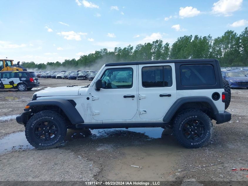 2020 Jeep Wrangler Unlimited Willys Edition VIN: 1C4HJXDG6LW220048 Lot: 11977417