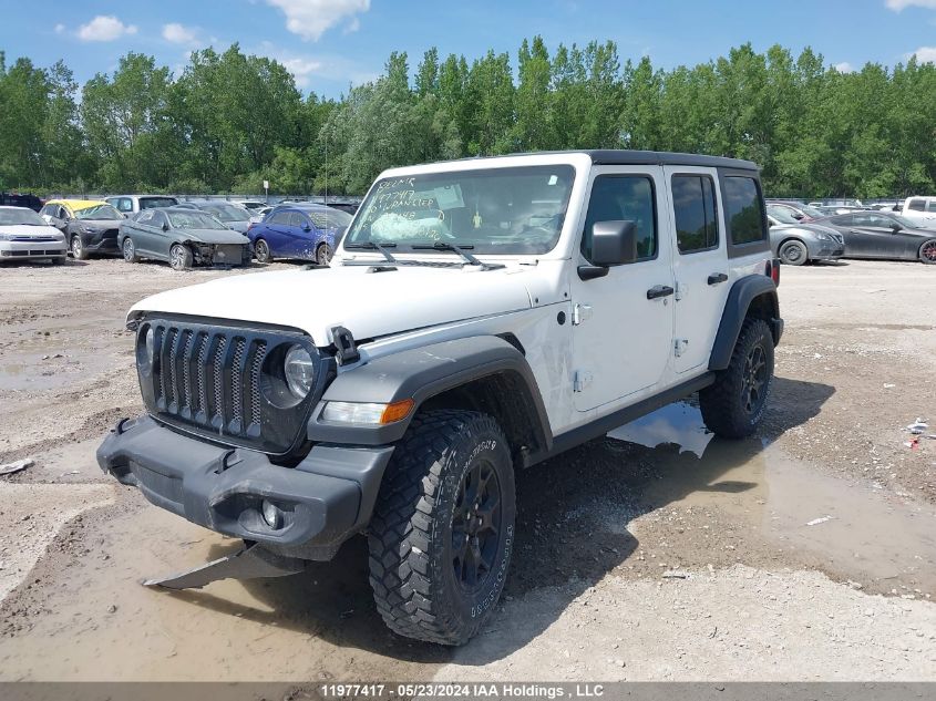 2020 Jeep Wrangler Unlimited Willys Edition VIN: 1C4HJXDG6LW220048 Lot: 11977417