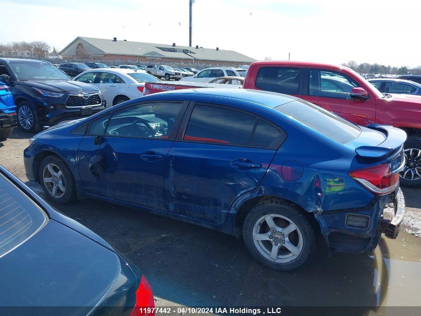 2013 Honda Civic Sdn VIN: 2HGFB2F47DH008447 Lot: 11977442