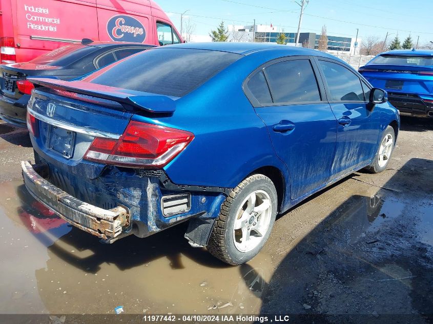 2013 Honda Civic Sdn VIN: 2HGFB2F47DH008447 Lot: 11977442