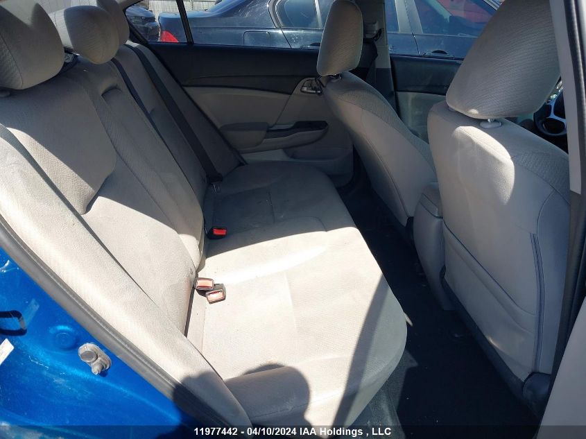 2013 Honda Civic Sdn VIN: 2HGFB2F47DH008447 Lot: 11977442