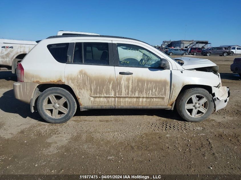 2008 Jeep Compass Sport/North VIN: 1J8FT47W38D558280 Lot: 11977475