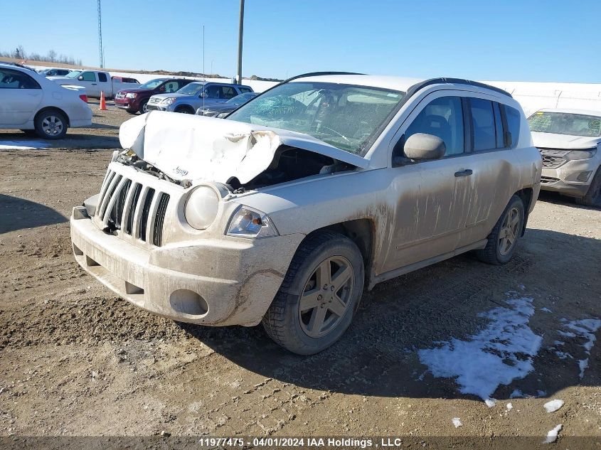 2008 Jeep Compass Sport/North VIN: 1J8FT47W38D558280 Lot: 11977475