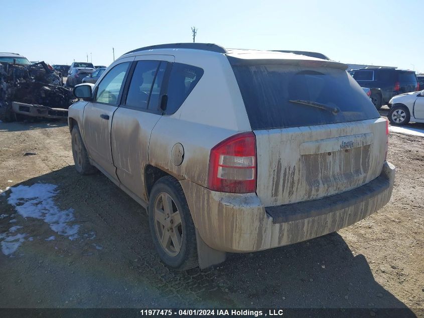 2008 Jeep Compass Sport/North VIN: 1J8FT47W38D558280 Lot: 11977475