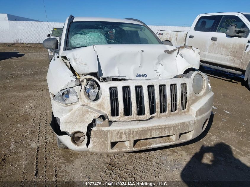 2008 Jeep Compass Sport/North VIN: 1J8FT47W38D558280 Lot: 11977475