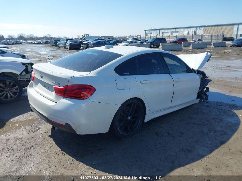 2018 BMW 4 Series VIN: WBA4J7C50JBH14344 Lot: 11977503