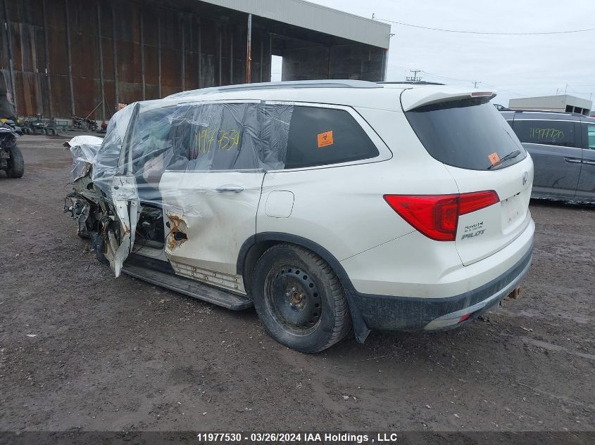 2017 Honda Pilot VIN: 5FNYF6H98HB508317 Lot: 11977530