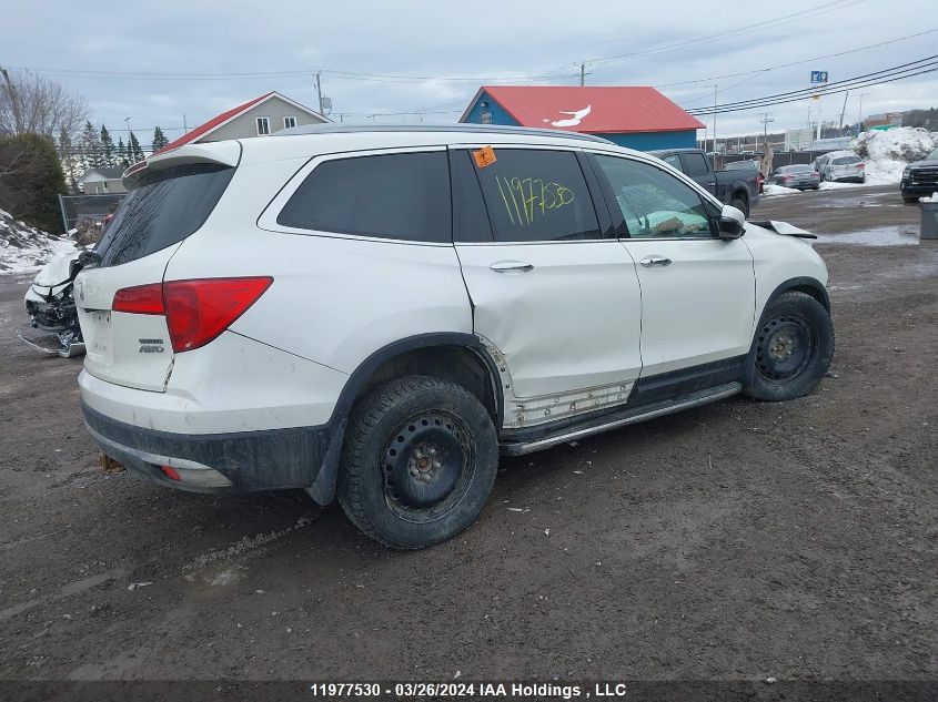 2017 Honda Pilot VIN: 5FNYF6H98HB508317 Lot: 11977530