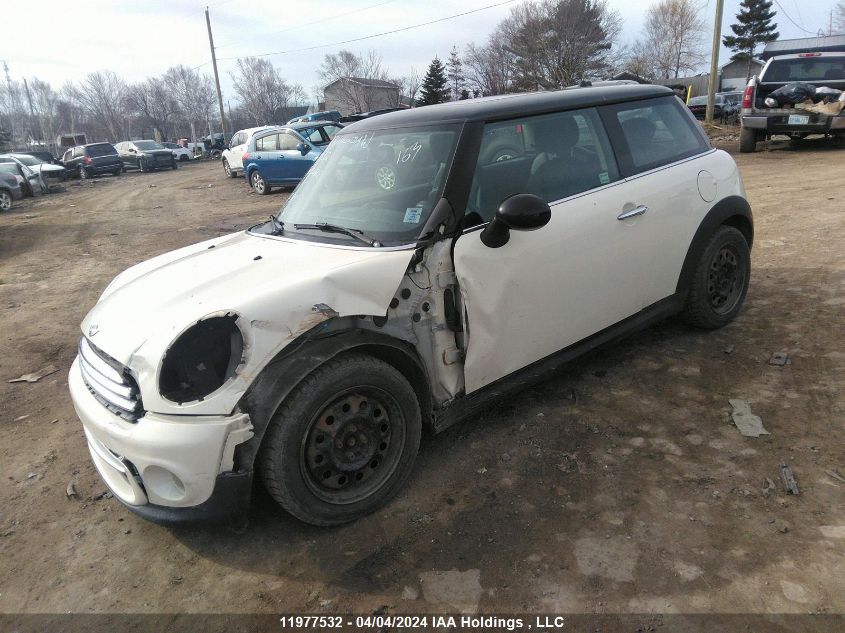 2013 Mini Cooper VIN: WMWSU3C52DT680989 Lot: 11977532