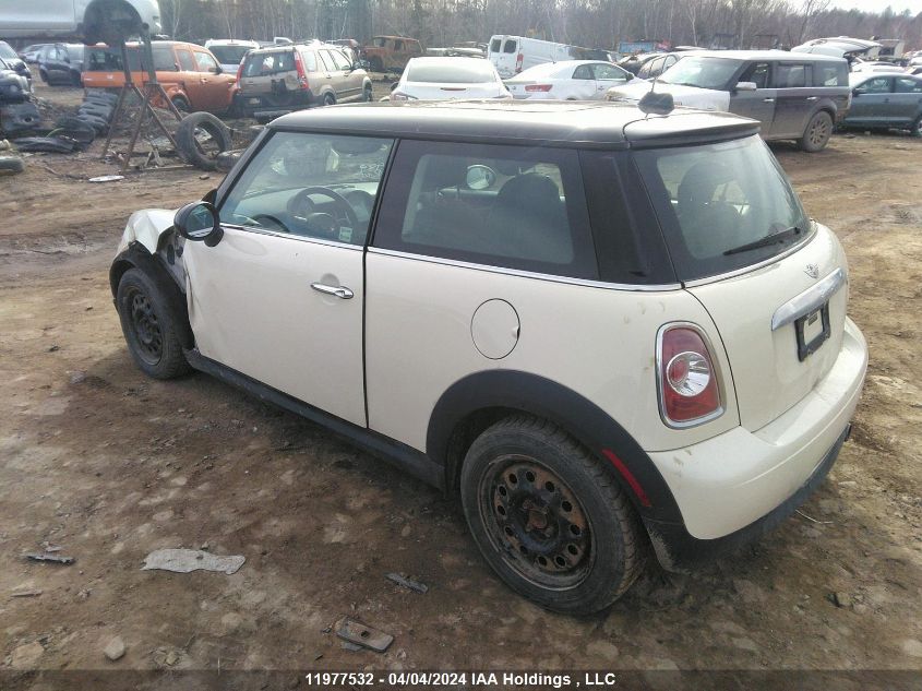 2013 Mini Cooper VIN: WMWSU3C52DT680989 Lot: 11977532