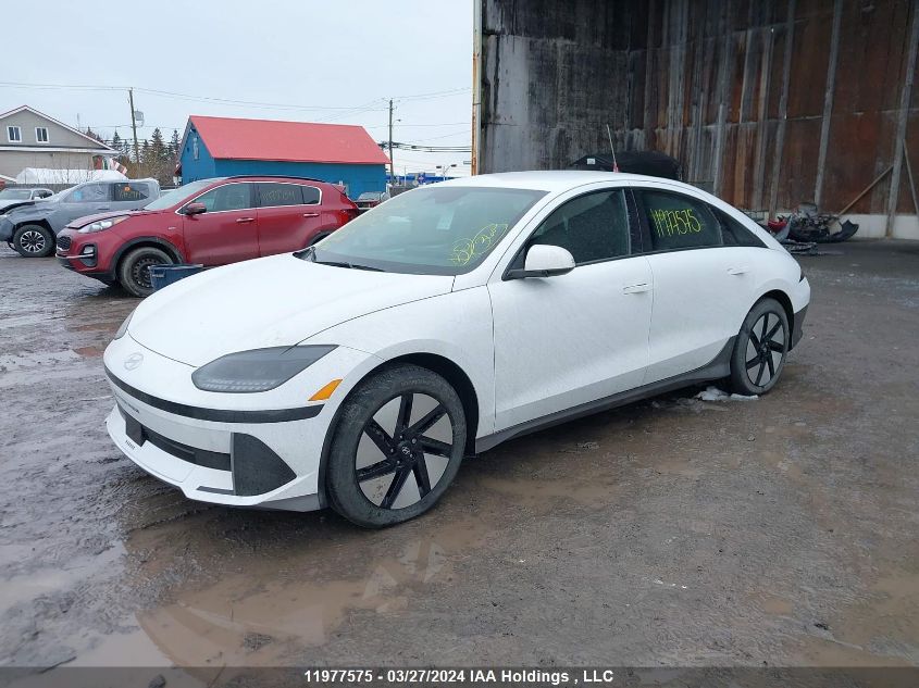 2024 Hyundai Ioniq 6 Sel VIN: KMHM34AA7RA056530 Lot: 11977575