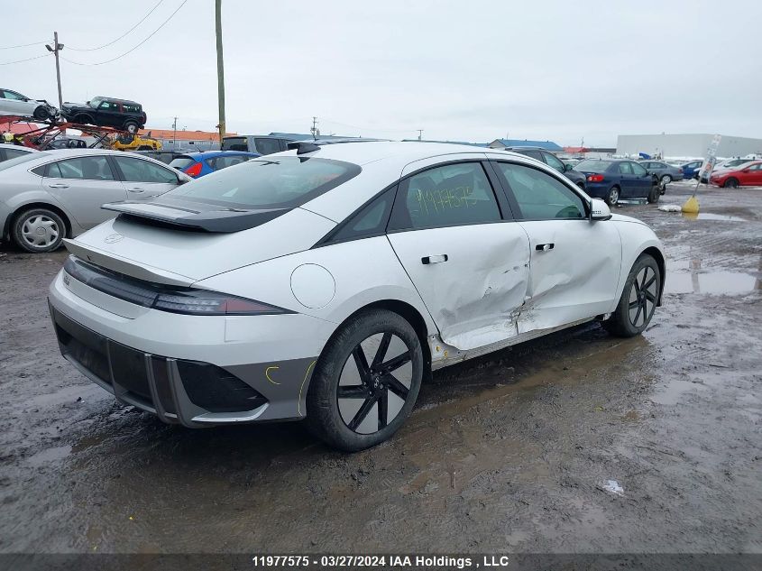 2024 Hyundai Ioniq 6 Sel VIN: KMHM34AA7RA056530 Lot: 11977575