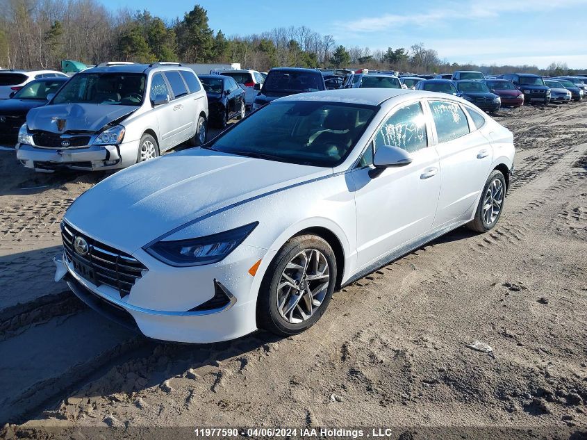 2021 Hyundai Sonata Se VIN: 5NPEG4JA4MH120182 Lot: 11977590