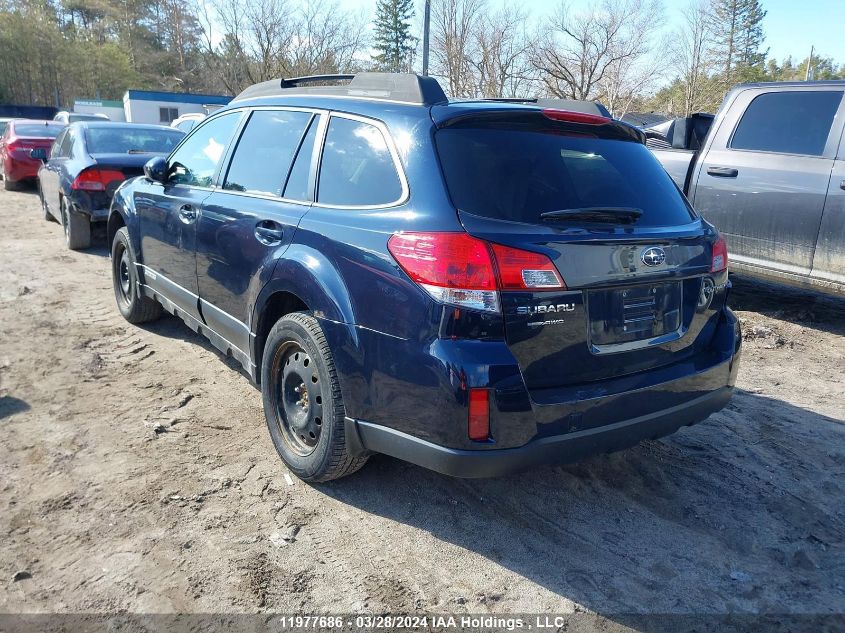 2012 Subaru Outback VIN: 4S4BRGMC5C3262512 Lot: 11977686