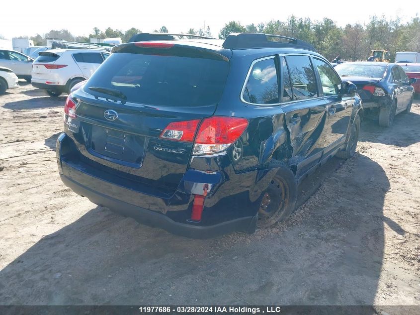 2012 Subaru Outback VIN: 4S4BRGMC5C3262512 Lot: 11977686