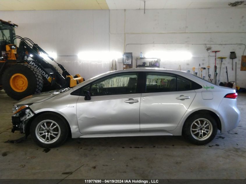 2021 Toyota Corolla Hybrid Base W/Li Battery VIN: JTDBAMDE2MJ023752 Lot: 39242769