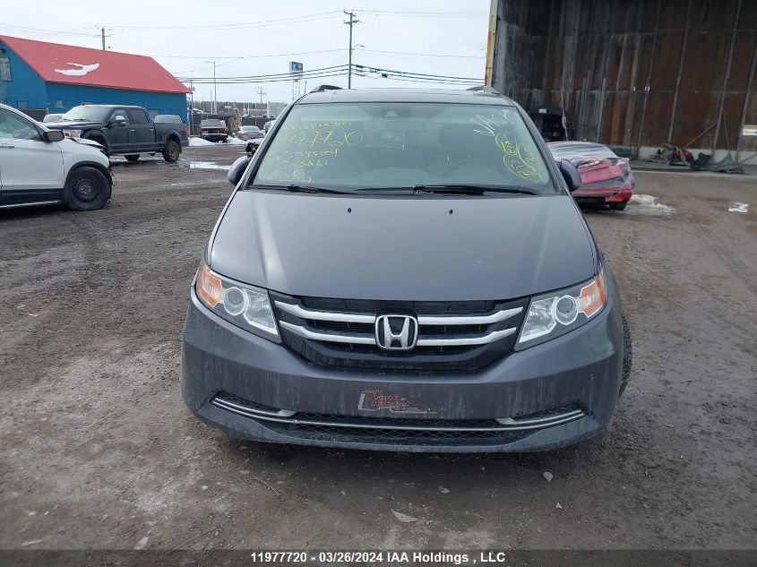 2015 Honda Odyssey Exl VIN: 5FNRL5H63FB503861 Lot: 39240150