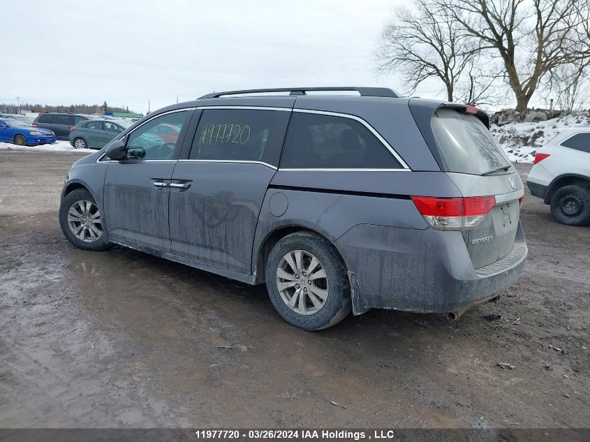 2015 Honda Odyssey Exl VIN: 5FNRL5H63FB503861 Lot: 39240150