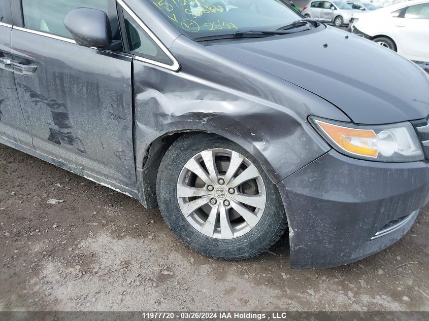 2015 Honda Odyssey Exl VIN: 5FNRL5H63FB503861 Lot: 39240150