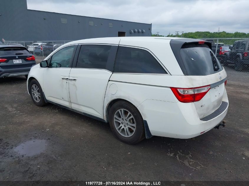 2011 Honda Odyssey Ex VIN: 5FNRL5H43BB510818 Lot: 11977728