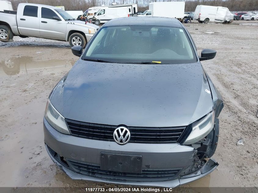 2013 Volkswagen Jetta Sedan VIN: 3VW2K7AJ7DM357520 Lot: 11977733